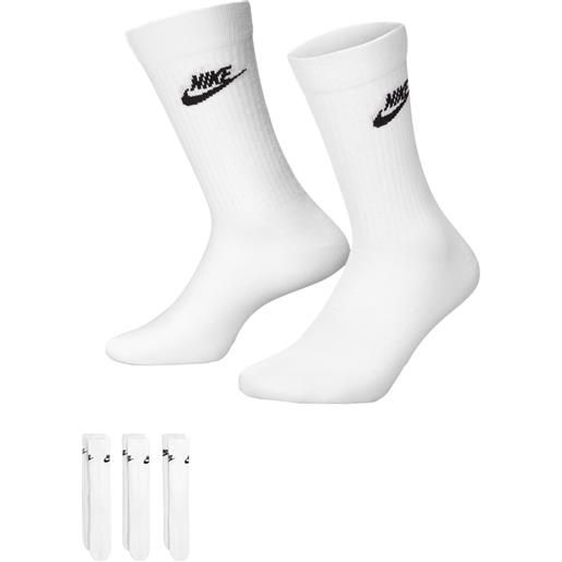 Nike calza nk nsw everyday essential uomo bianco