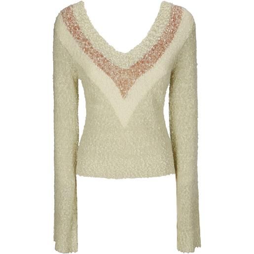 KNWLS maglione explosion - toni neutri