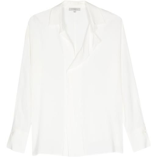 Antonelli blusa con scollo a v - bianco