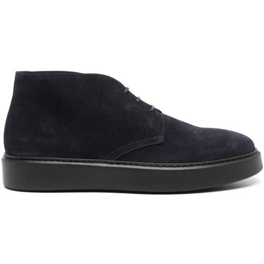Doucal's stivali chukka - blu