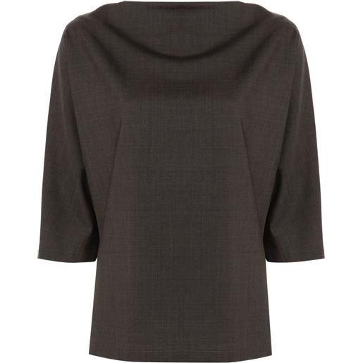 P.A.R.O.S.H. blusa lillie - marrone