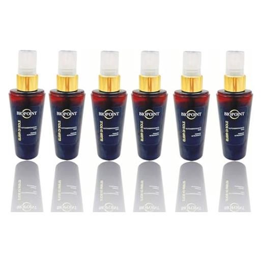 Biopoint elisir di sole autoabbronzante viso idratante ed illuminante mini size 50ml (6 unità)