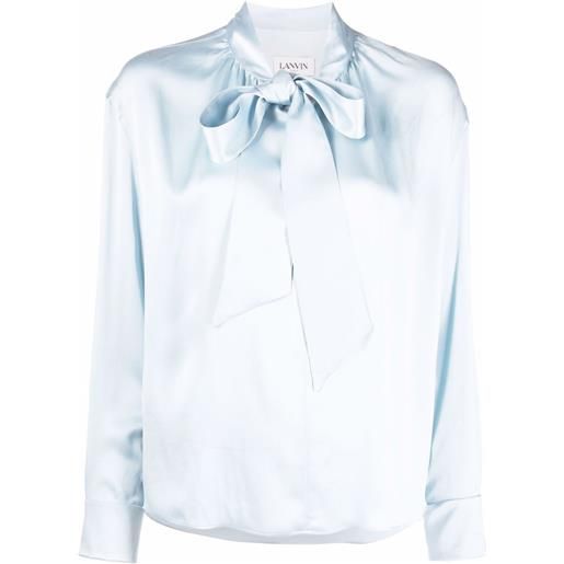 Lanvin blusa con fiocco