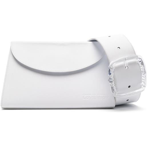 Charles Jeffrey Loverboy marsupio bitchy - bianco