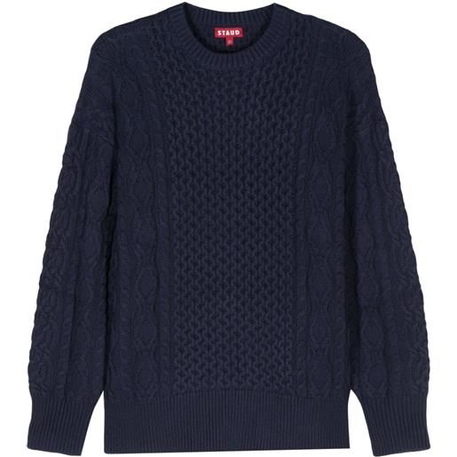 STAUD maglione tracy - blu