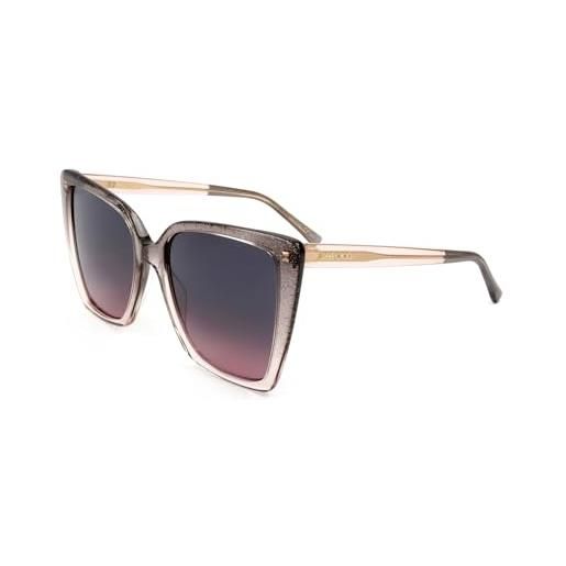 Jimmy Choo occhiali da sole lessie/s 807 black 56/18/145 donna