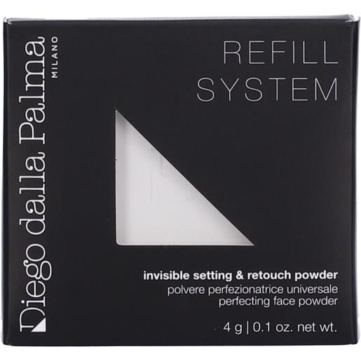 Cosmetica HUB SpA diego dalla palma invisible setting & retouch compact powder - polvere perfezionatrice universale refill 1 pz make up