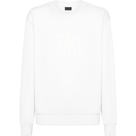 Billionaire felpa con applicazione - bianco