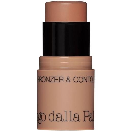 Diego dalla palma all in one - bronzer & contour 4 g bronzer in stick pratico e compatto ideale il contouring, per riprodurre le ombre naturali del volto 51-caffelatte
