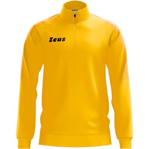 Zeus felpa train start - giallo