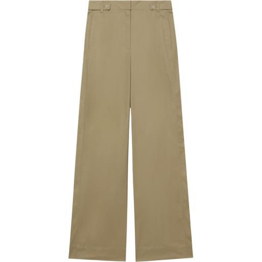 3.1 Phillip Lim pantaloni dritti con cintura - toni neutri