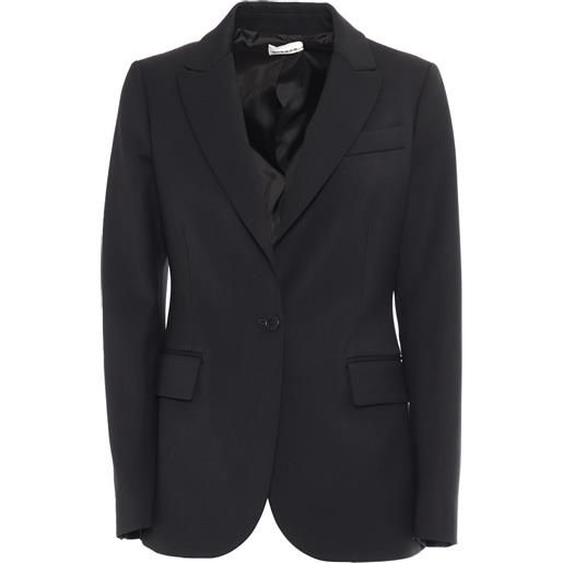 Giacca Blazer Lungo Donna Elegante, Maniche Lunghe, Tinta Unita, Cardigan Business Casual, Primaverile, Per Ufficio E Cerimonie