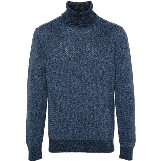 D4.0 maglione pesante - blu