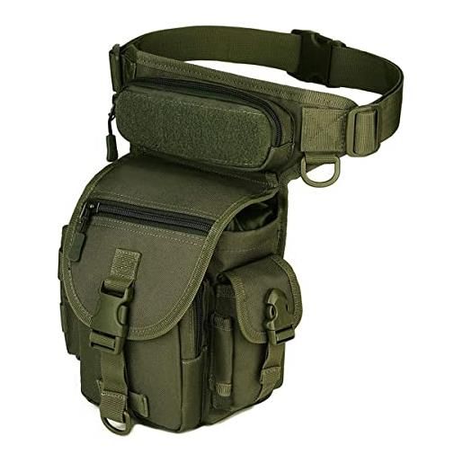 Marsupio Tattico Mil-Tec - Coyote Scuro, Molle, Per Uomo, Outdoor - Foto 2