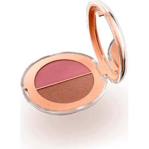 KIKO gloss supreme layering matt&glow duo blush 03