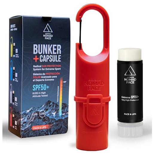 EXTREME NOMAD FACE nomad face - stick solare per sport estremi spf50+ formula senza acqua [red mars]