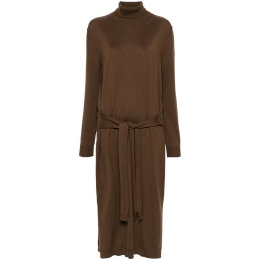 LEMAIRE abito midi - marrone