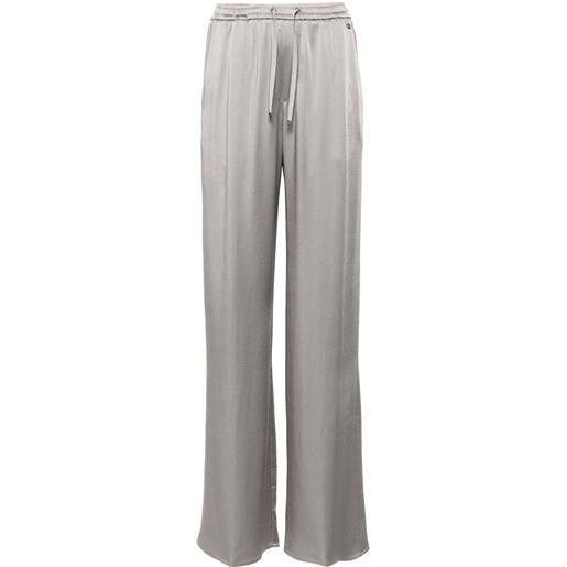 Herno pantaloni in crêpe - grigio