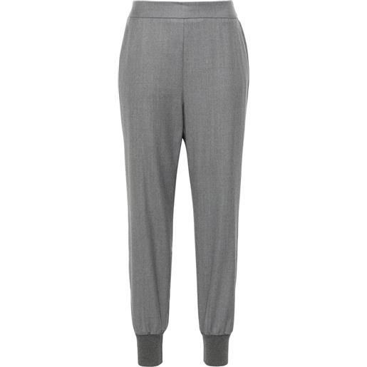 Stella McCartney pantaloni affusolati - grigio