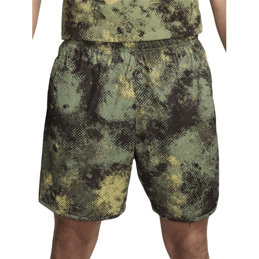 NIKE m dri-fit camo tot 7inul short shorts running uomo