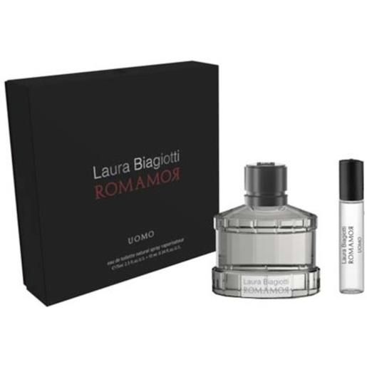 Laura biagiotti romamor uomo edt 75ml kit