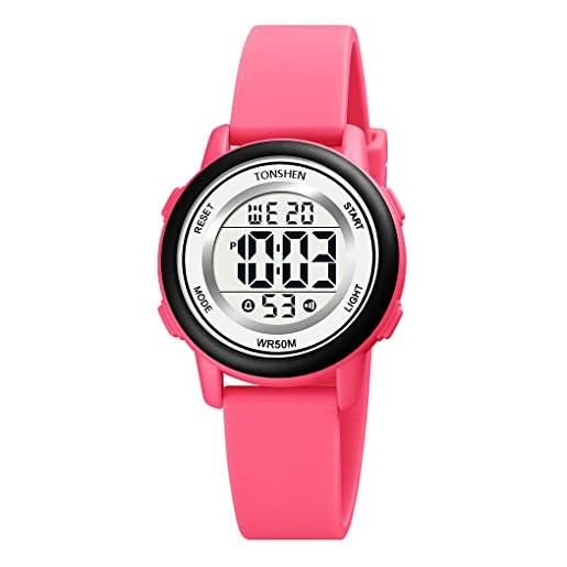 TONSHEN Orologio da Uomo Digale LED Elettronico Allarme | FindTheDeal