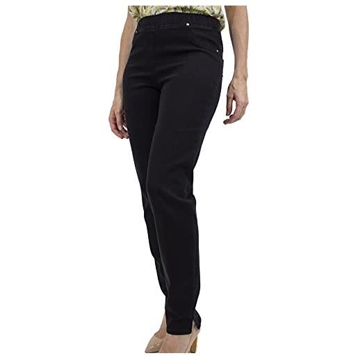 TAITUS Pantaloni In Denim Da Lavoro Da Donna Tinta Unita Vintage