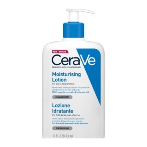 L'Oréal Paris cera. Ve lozione idratante corpo pelle da normale a secca 473 ml