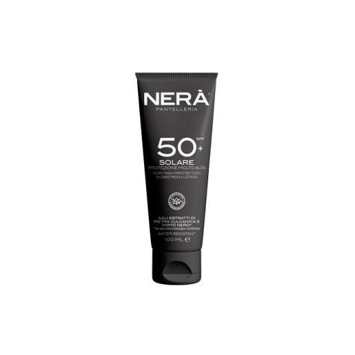 Nera' pantelleria travel size crema solare protezione moltoalta spf50+ 100 ml