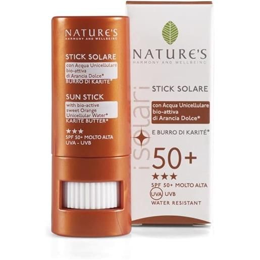 Natures stick solare spf50+ 8 ml nature's