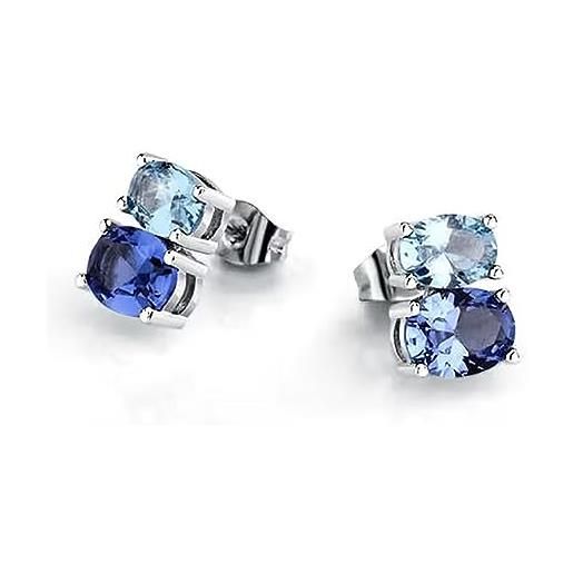 Morellato colori orecchini donna in acciaio, ottone, zircone, pietre preziose - savy17