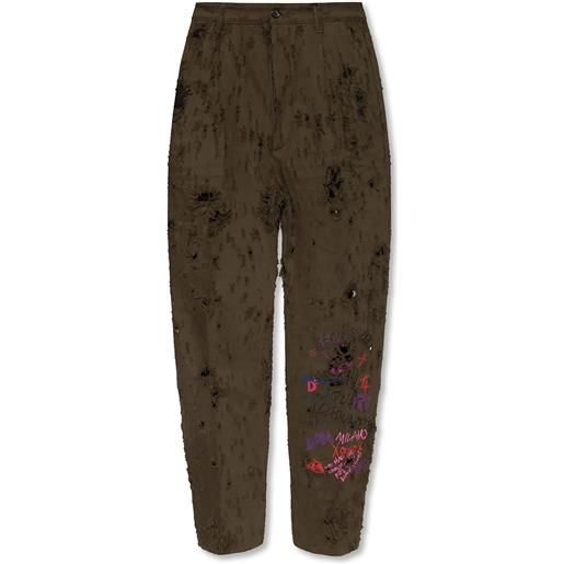 Dsquared2 'aviator' relaxed-fitting trousers