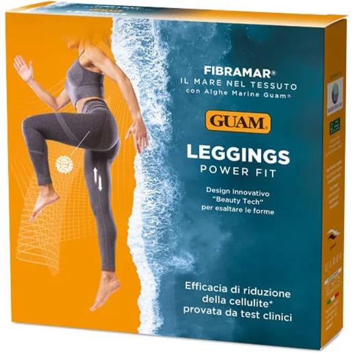 LACOTE Srl leggins power fit grigio tg. L/xl guam