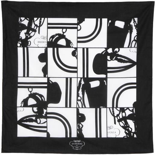 Hermès Pre-Owned - foulard brides de gala - donna - seta - taglia unica - verde