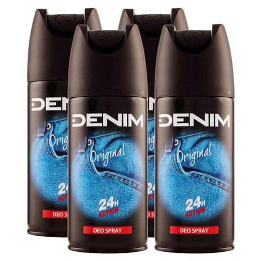 FEI FAN deodorante spray original, 24h di azione150ml (4 spray)