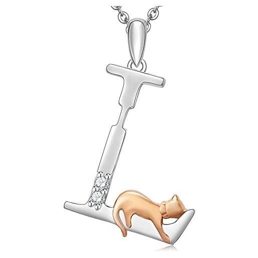 Collana VONALA In Argento 925 Con Ciondolo Dinosauro Brontosauro - Regalo Significativo Per Ragazza, Figlia, Madre
