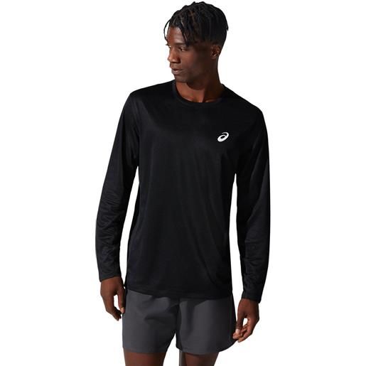 Asics maglia core ls uomo nero
