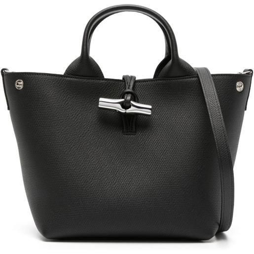 Longchamp borsa tote le roseau piccola - nero