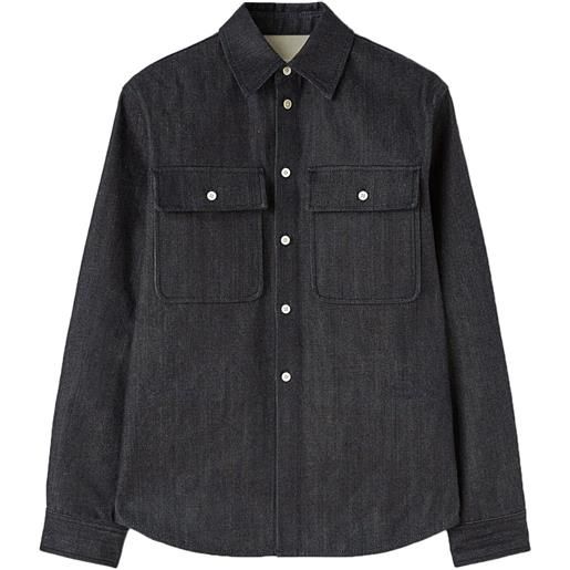 Jil Sander camicia denim - blu