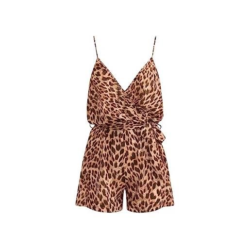 Alviero Martini 1A Classe alviero martini tuta jumpsuit corta geo animalier 23edb1a0271732 44 nero