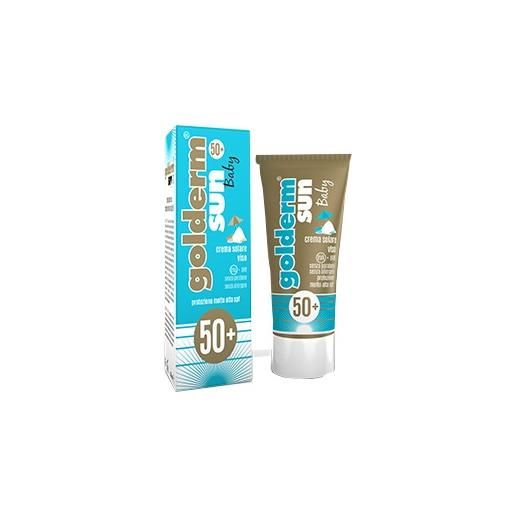 SHEDIR PHARMA SRL UNIPERSONALE golderm sun baby spf50+ - crema viso solare per bambini con protezione molto alta spf 50+ - 50 ml