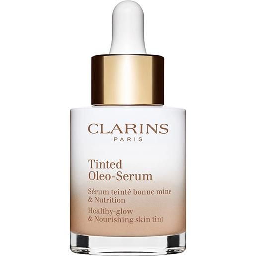 Clarins tinted oleo-serum 2 fondotinta idratante illuminante modulabile 30 ml liquido