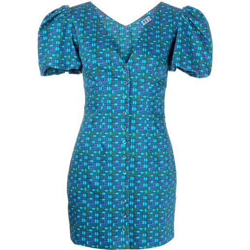 Lhd abito corto pedra bonita - blu