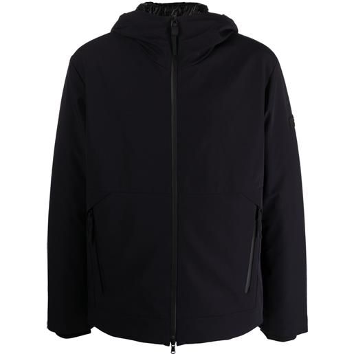 Peuterey piumino con cappuccio - blu