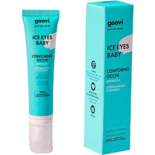 THE GOOD VIBES COMPANY Srl goovi contorno occhi depuff 15ml