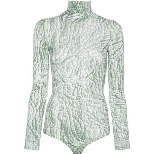 MM6 Maison Margiela body iguana - verde