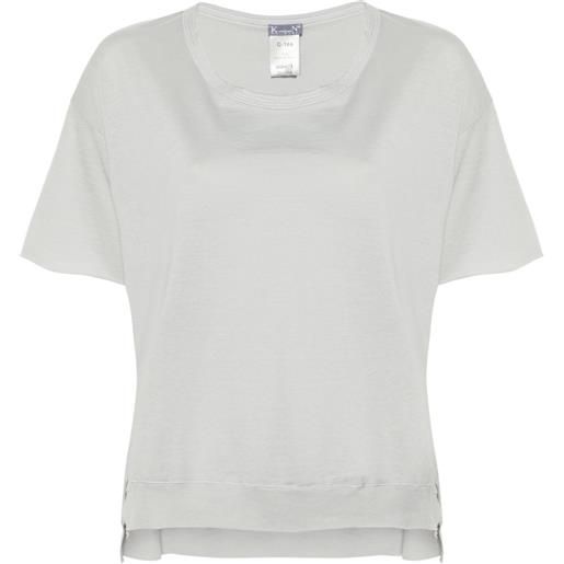 Kristensen Du Nord t-shirt in jersey di cotone - grigio