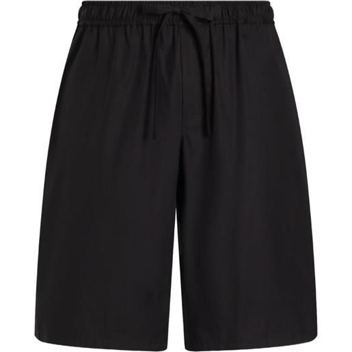 Dolce & Gabbana shorts sportivi con logo - nero