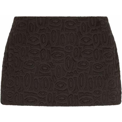 Dolce & Gabbana minigonna plissettata - nero