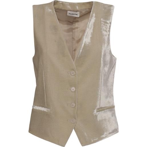 Canottiera Donna Lunga Method Saturday Property Gilet Lungo Donna